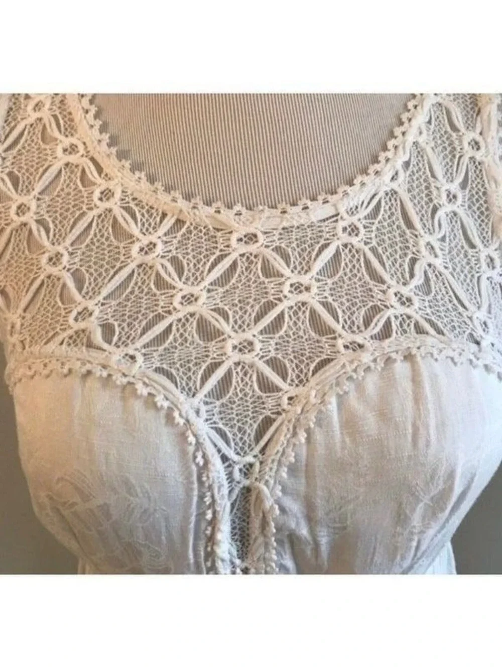 Free People Lace & Cotton Sundress Sz S